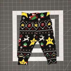 0-3 Month Mario Christmas Joggers
